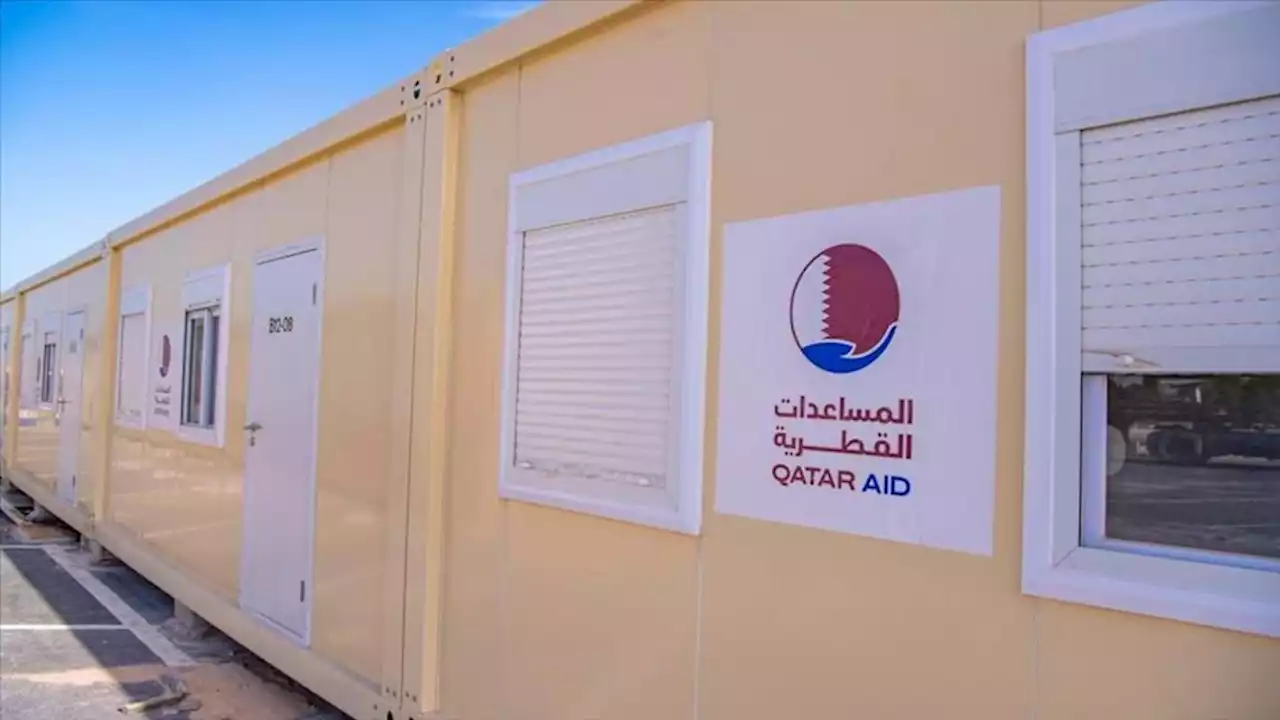 نصب 600 کانکس ارسال شده از قطر برای زلزله‌زدگان در آدی‌یامان ترکیه