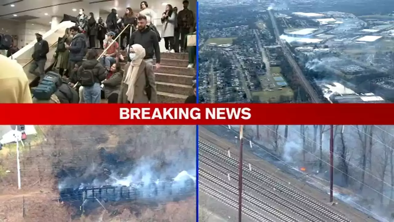 Extra Time: NJ brush fires cause havoc for evening commuters