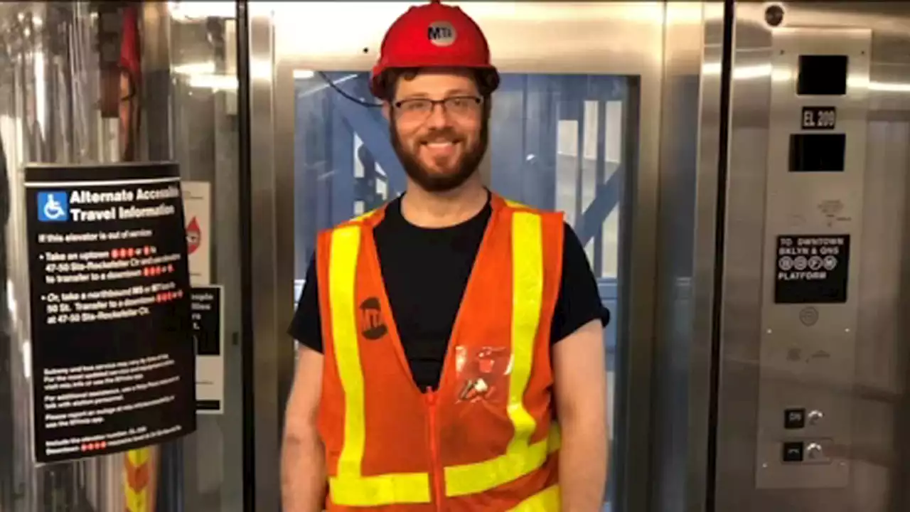 MTA Hero of the Week electrical helper Denis Ladyzhensky