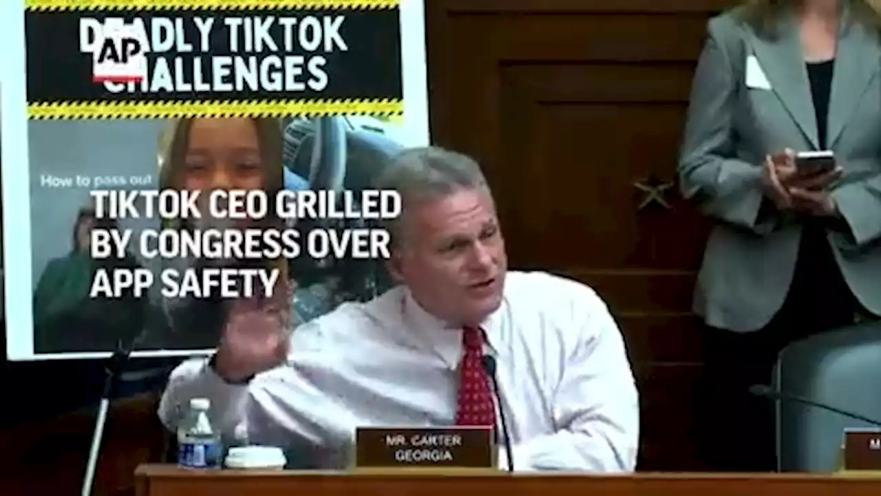 Skeptical US lawmakers grill TikTok CEO over safety