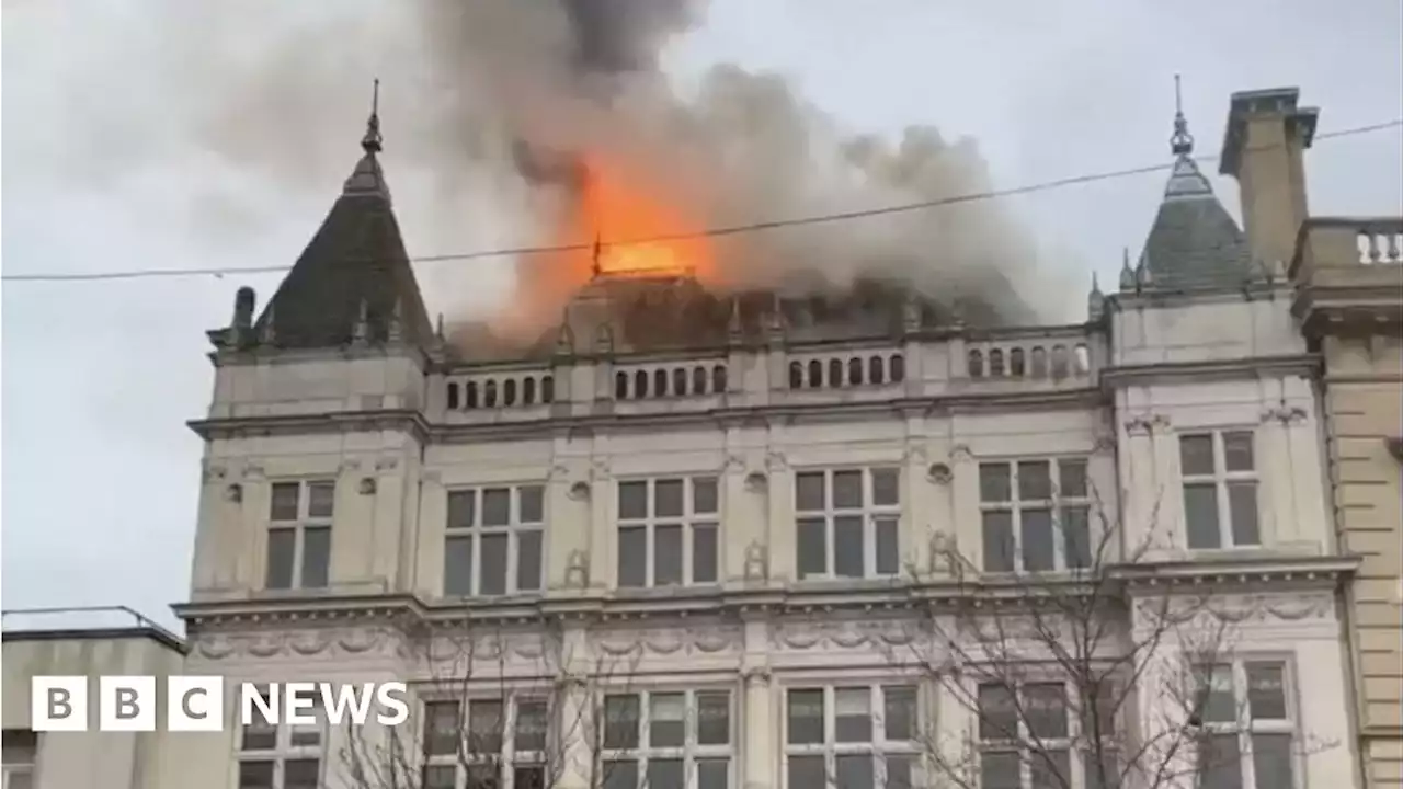 Loughborough: Fire at town's HSBC branch started accidentally