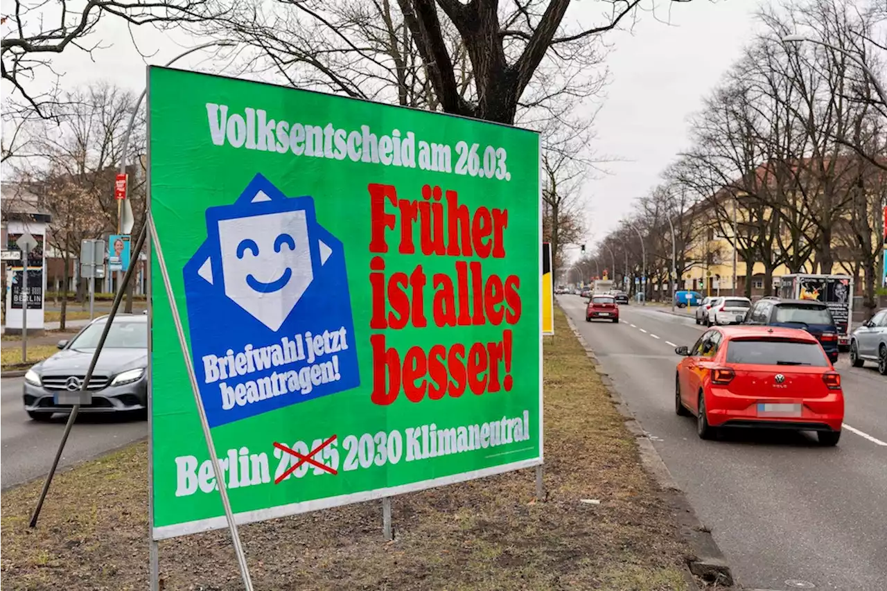 Forscher vor Volksentscheid: Klimaneutrales Berlin bis 2030 unmöglich