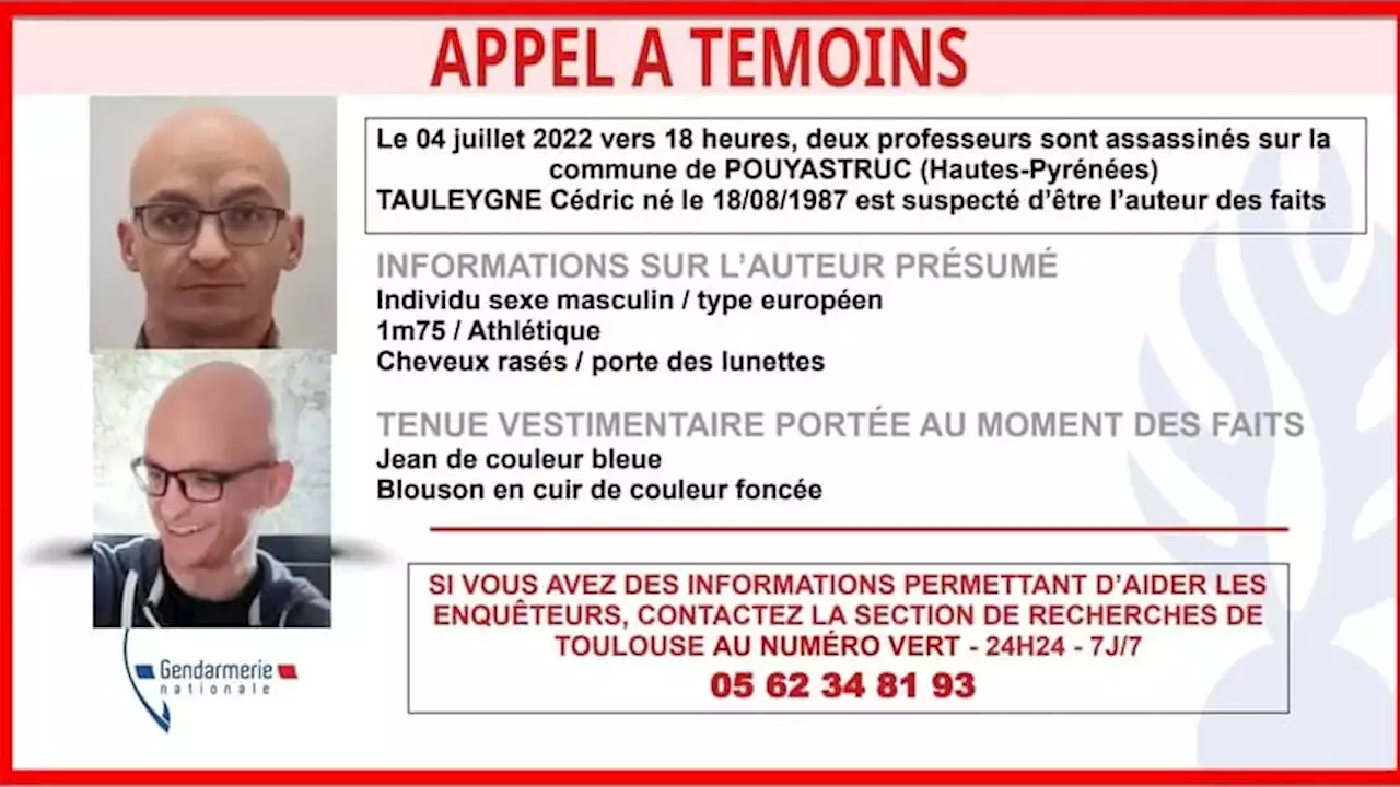 Double assassinat de Pouyastruc: les papiers du suspect retrouvé près du corps découvert en Espagne