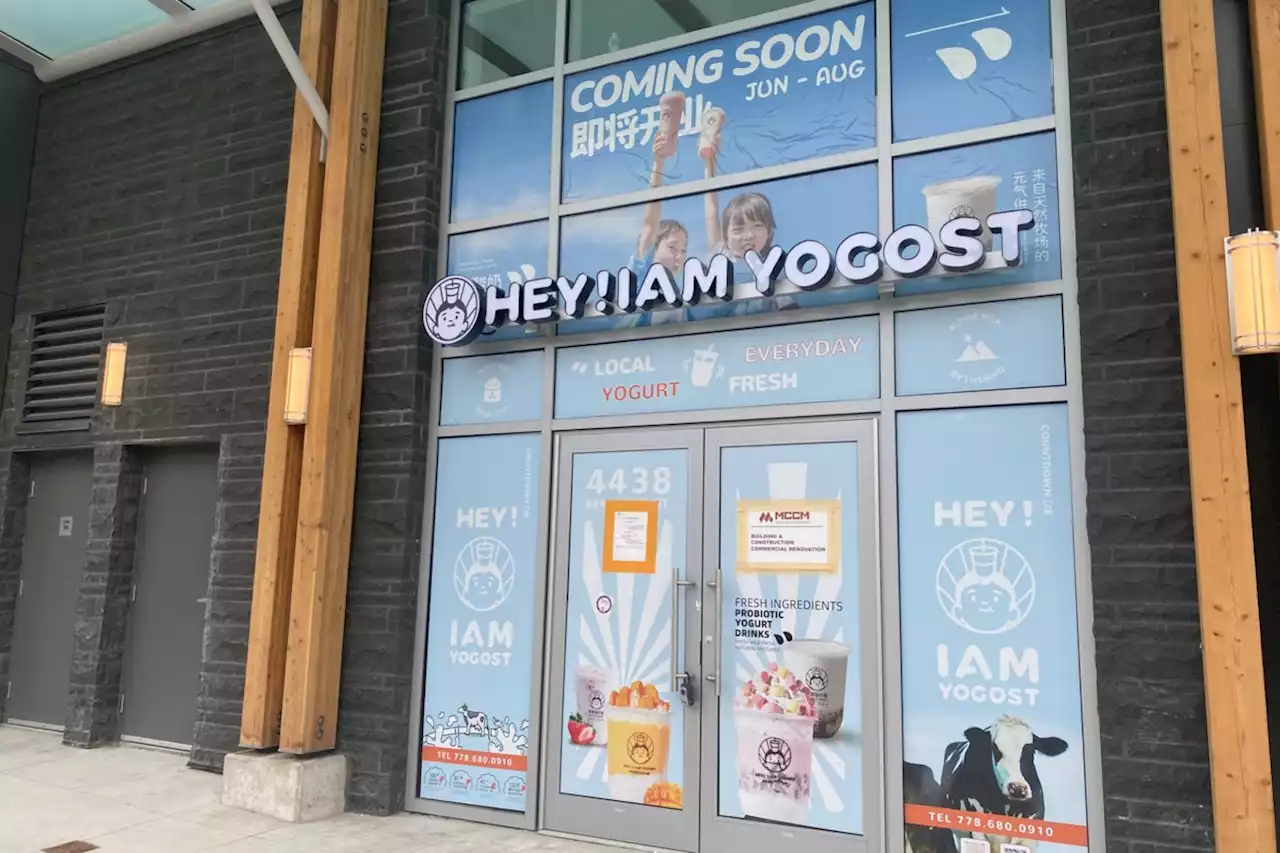 Popular yogurt-drink chain 'Hey! I am Yogost' headed to Metrotown