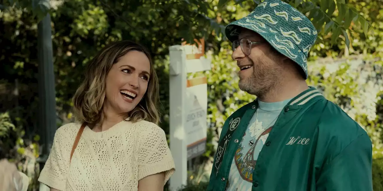 First 'Platonic' Images Reveal Seth Rogen and Rose Byrne Patching Up Their Friendship