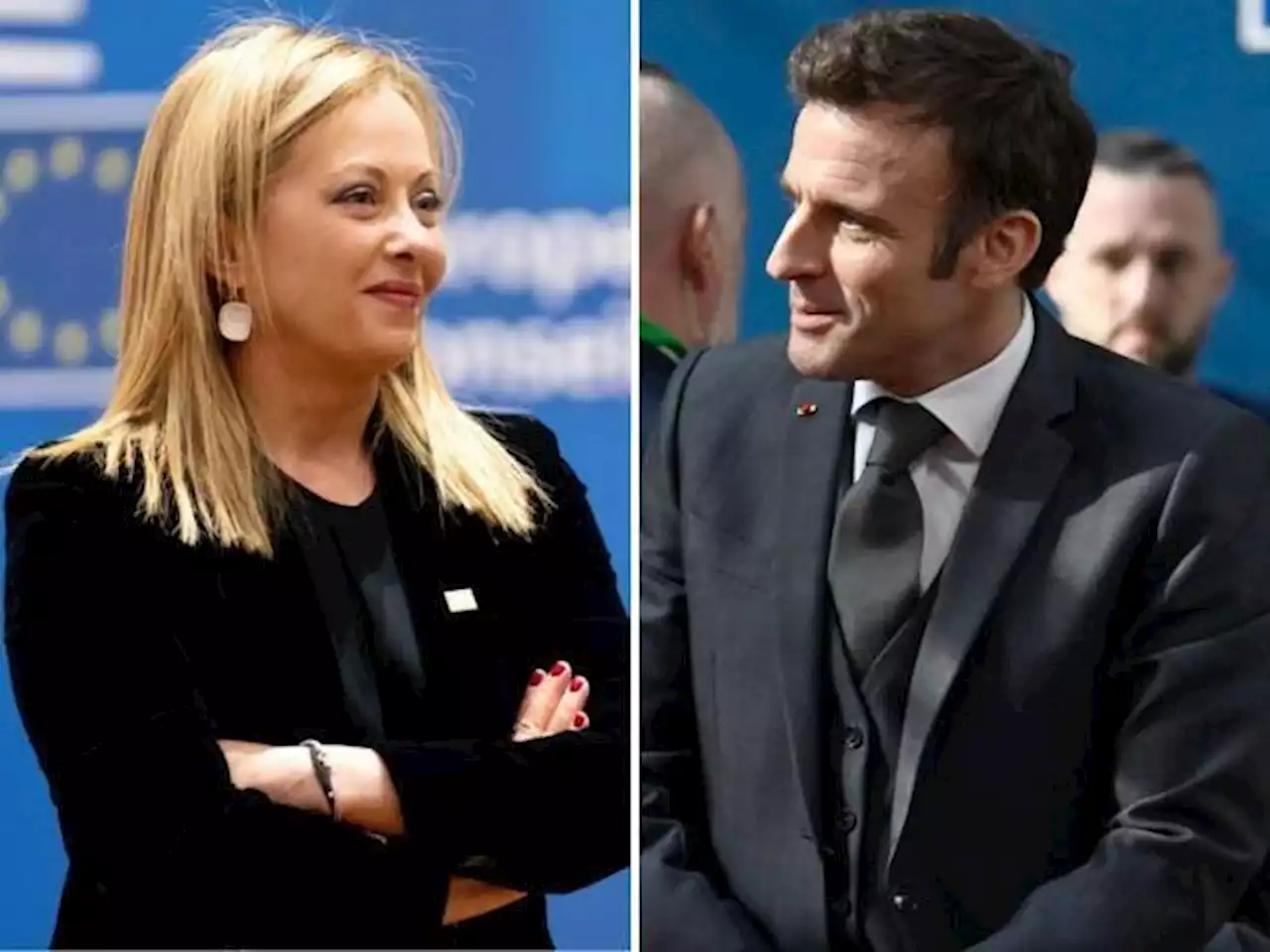 Meloni-Macron, primo faccia a faccia ufficiale al Consiglio Ue