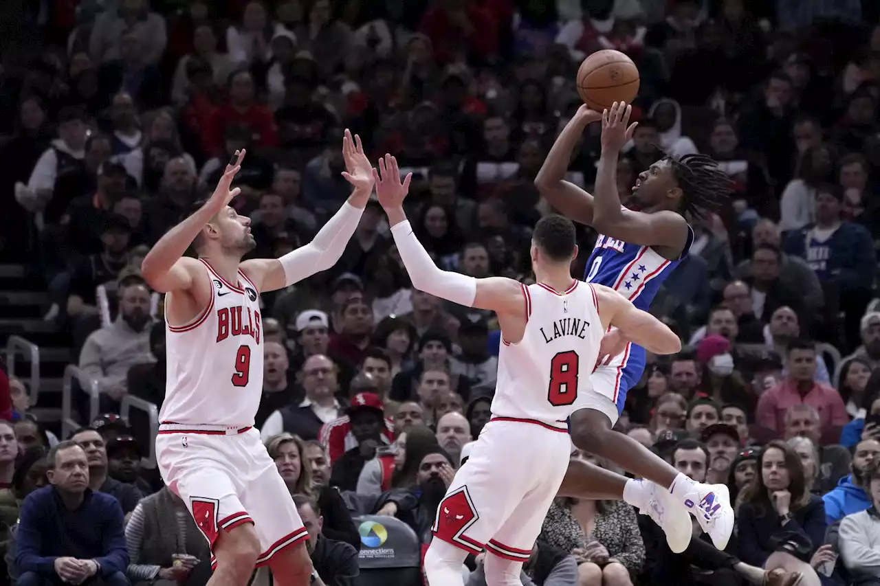 Bulls brutal from start to finish in home loss to 76ers