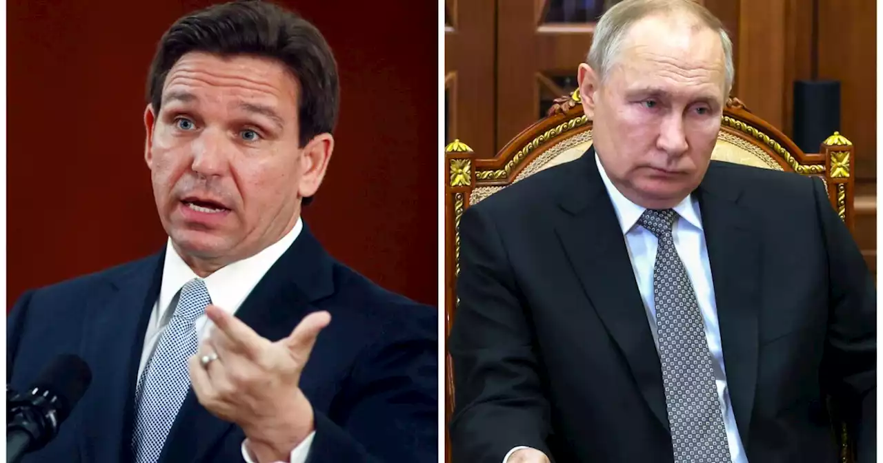 DeSantis walks back earlier comments on Ukraine War, calls Putin a 'war criminal'