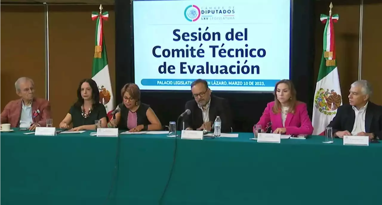 Concluyen entrevistas de aspirantes al INE; Comité Evaluador publicará lista de mejor evaluados el próximo viernes