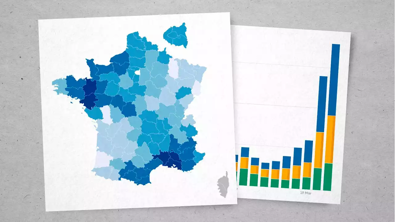 INFOGRAPHIES. Pénurie de carburants : près de 18% des stations-service de l'Hexagone sont en rupture de diesel ou d'essence