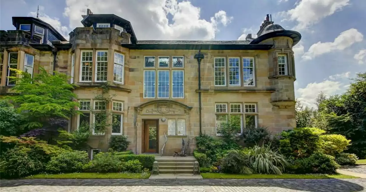 Huge £2.9m Glasgow mansion up for sale is 'most impressive home in the west end'