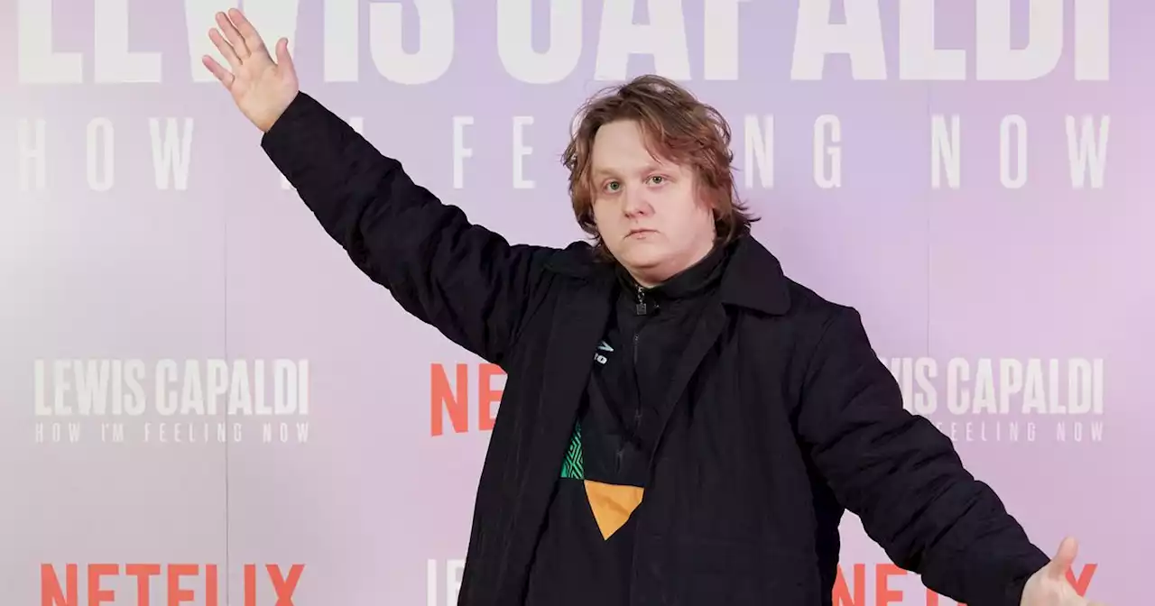 Lewis Capaldi in Glasgow for special Netflix screening as he meets fans