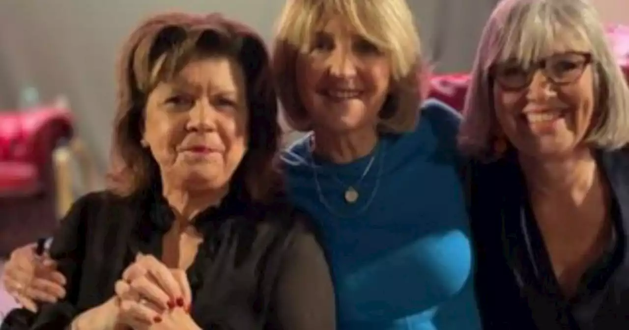 Two Doors Down star Elaine C Smith and Kaye Adams pictured together in Glasgow