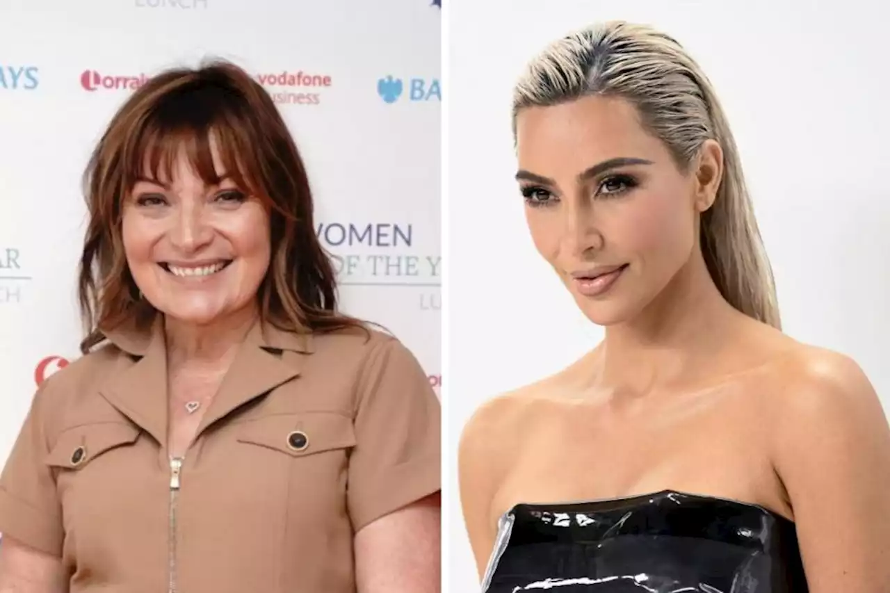 Lorraine Kelly 'bans' Kim Kardashian from Scottish football stadium