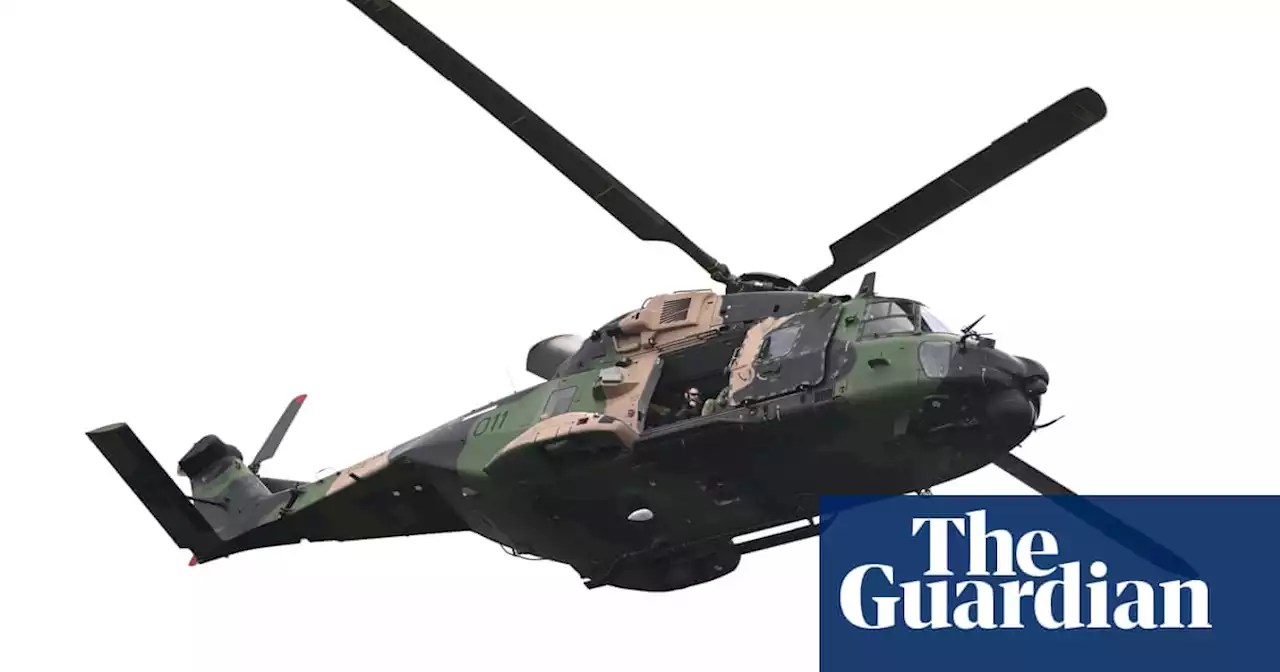 Ten soldiers plucked from sea after army helicopter crash near Jervis Bay