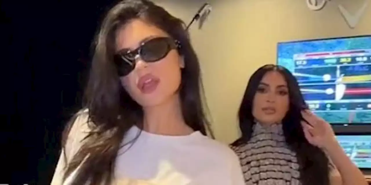 Kim Kardashian and Kylie Jenner Dance in Body-Hugging Looks Backstage at SZA’s Concert