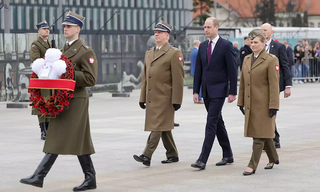 Prince William follows in late Queen's footsteps during poignant visit in Poland