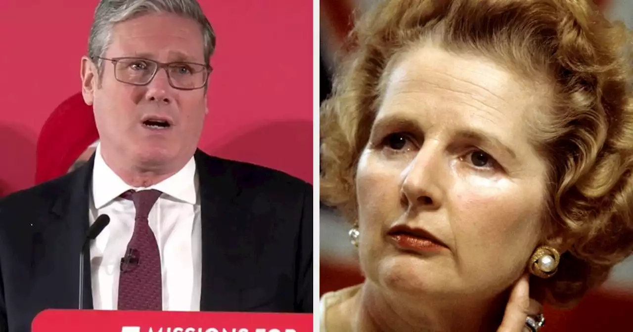 Keir Starmer Quotes Margaret Thatcher And Says She Was 'Right' In Speech On Crime