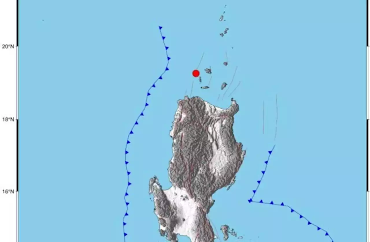 Magnitude 5.6 earthquake jolts Cagayan Island