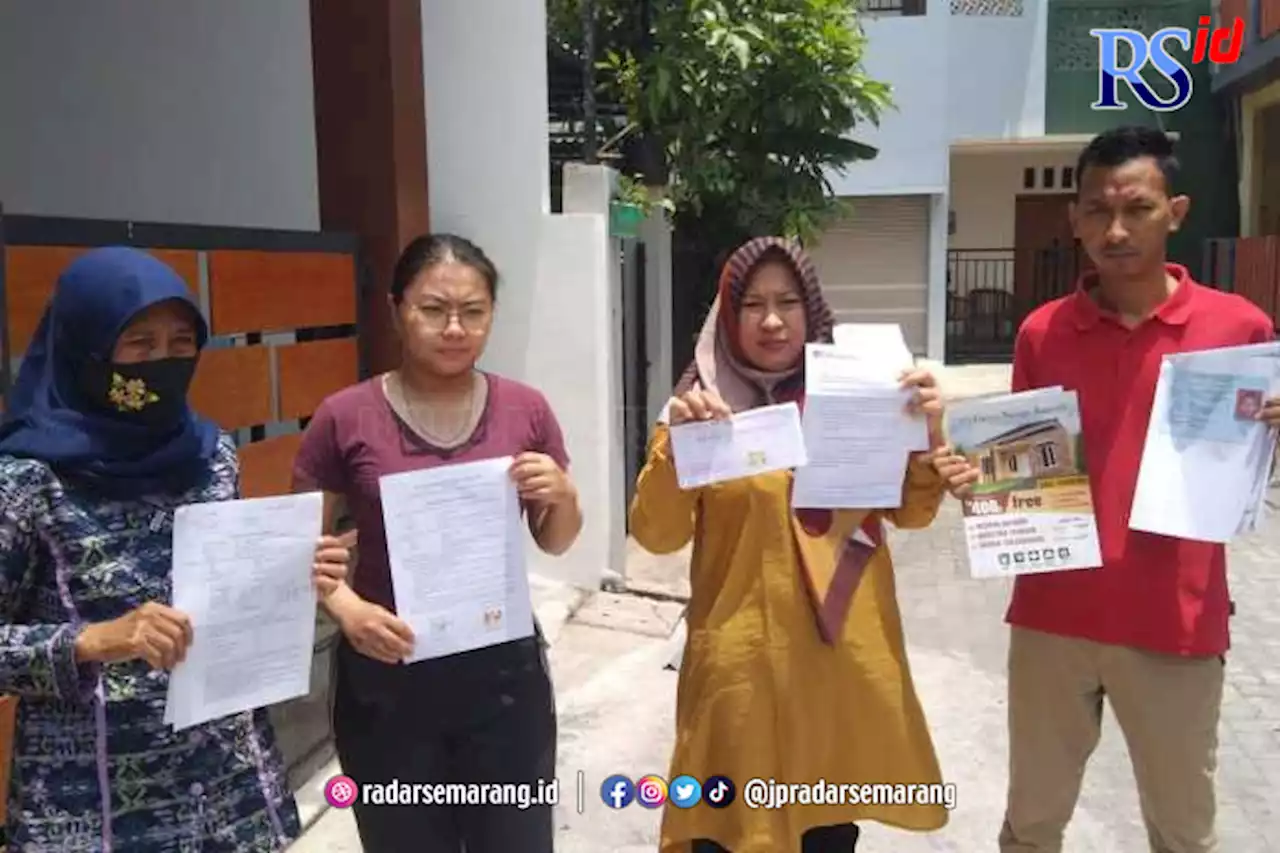 Developer Nakal, Enam Rumah Warga Perumahan Griya Nanas Asri Semarang Terancam Dilelang