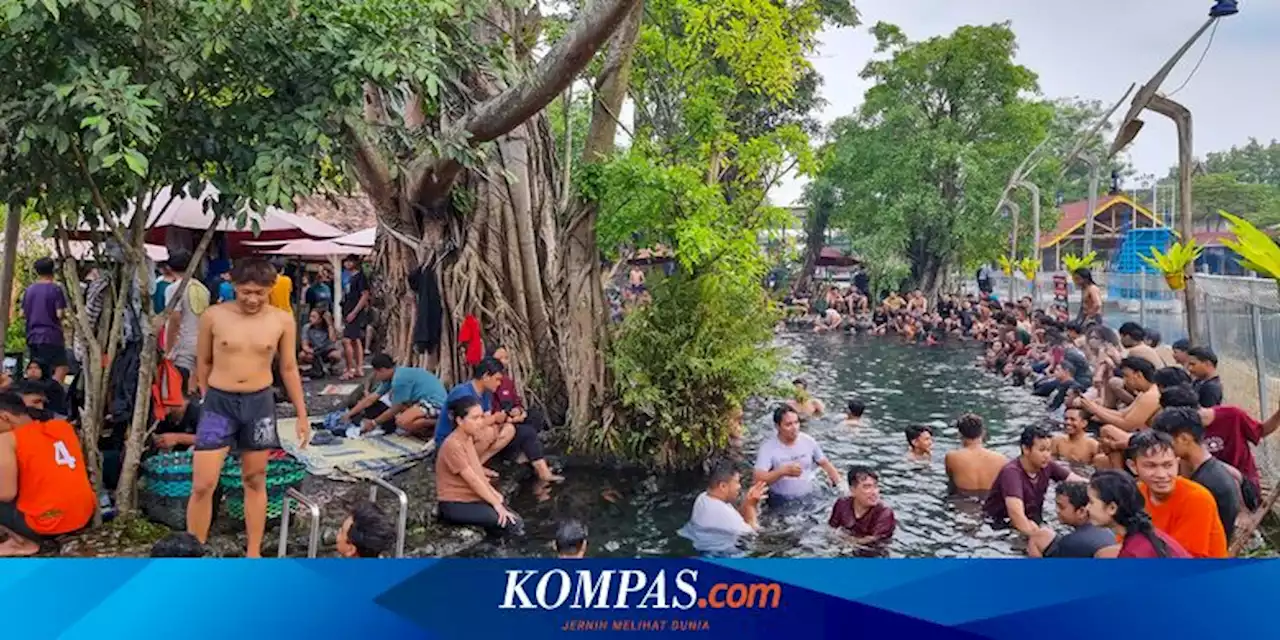 Tradisi Padusan Usai Pandemi, Umbul Manten di Klaten Kembali Dipadati Ribuan Pengunjung