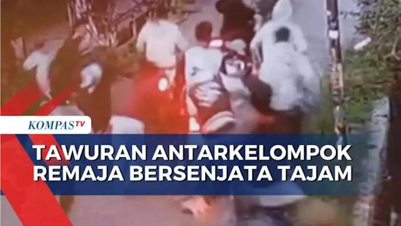 Janjian Lewat Media Sosial, 2 Kelompok Remaja di Clincing Terlibat Tawuran, 1 Orang Alami Luka Bacok