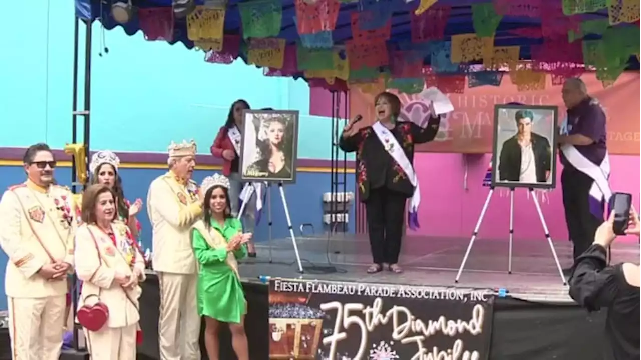 Fiesta Flambeau announces actor, Tejano singer as grand and honorary grand marshal for 2023