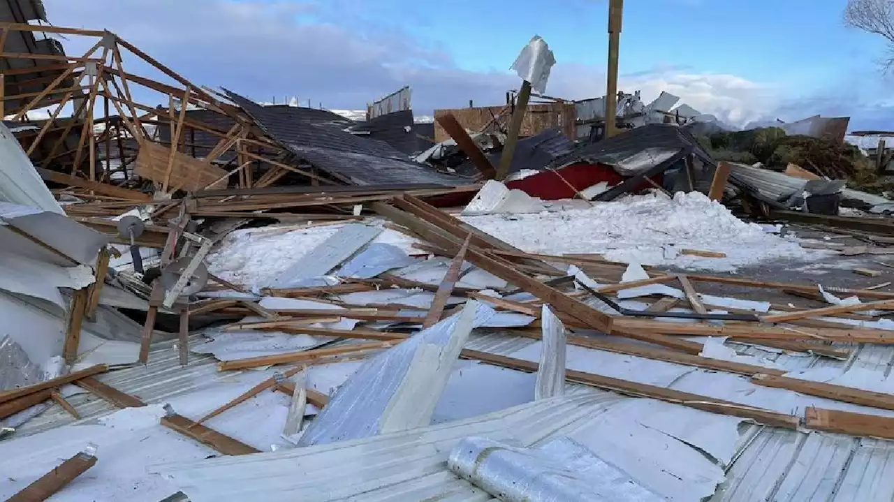 Massive explosion destroys building in Franklin County, Idaho; 1 man in critical condition