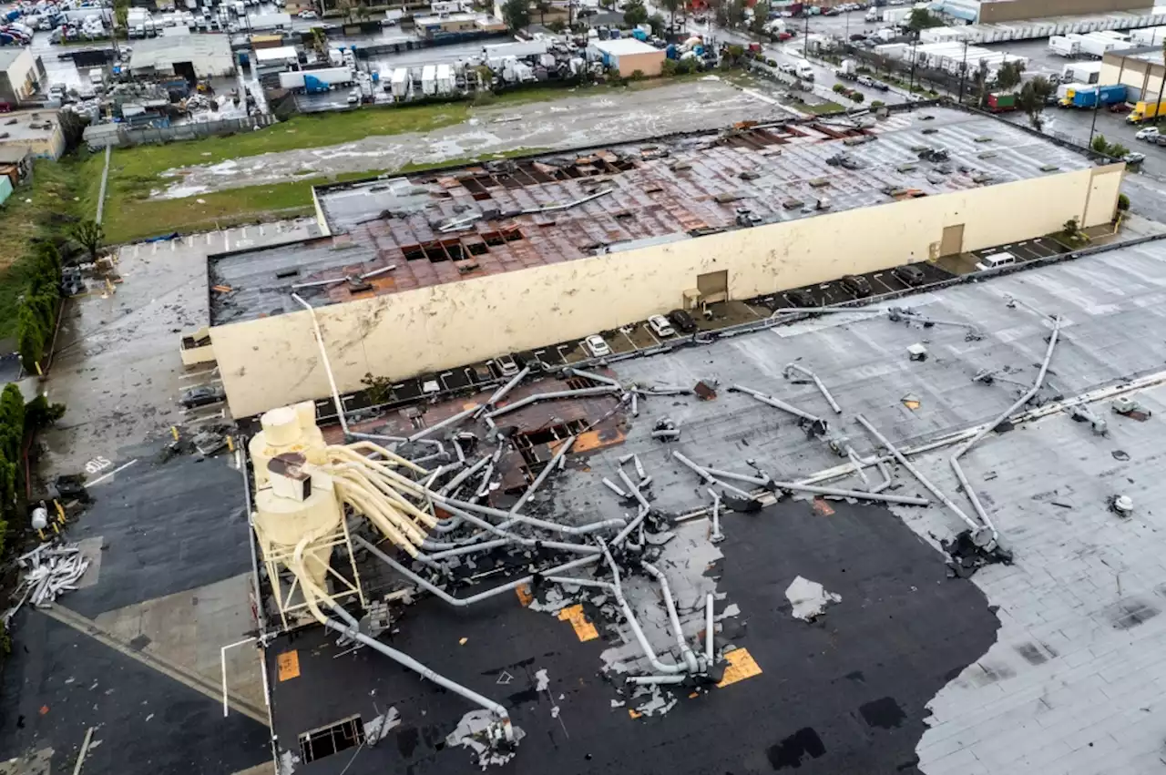 Montebello moves to recover following rare tornado