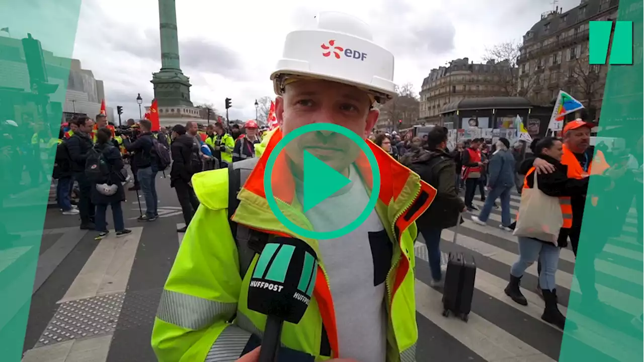 « Il se fout de notre gueule » : voici comment les manifestants ont perçu l’interview de Macron