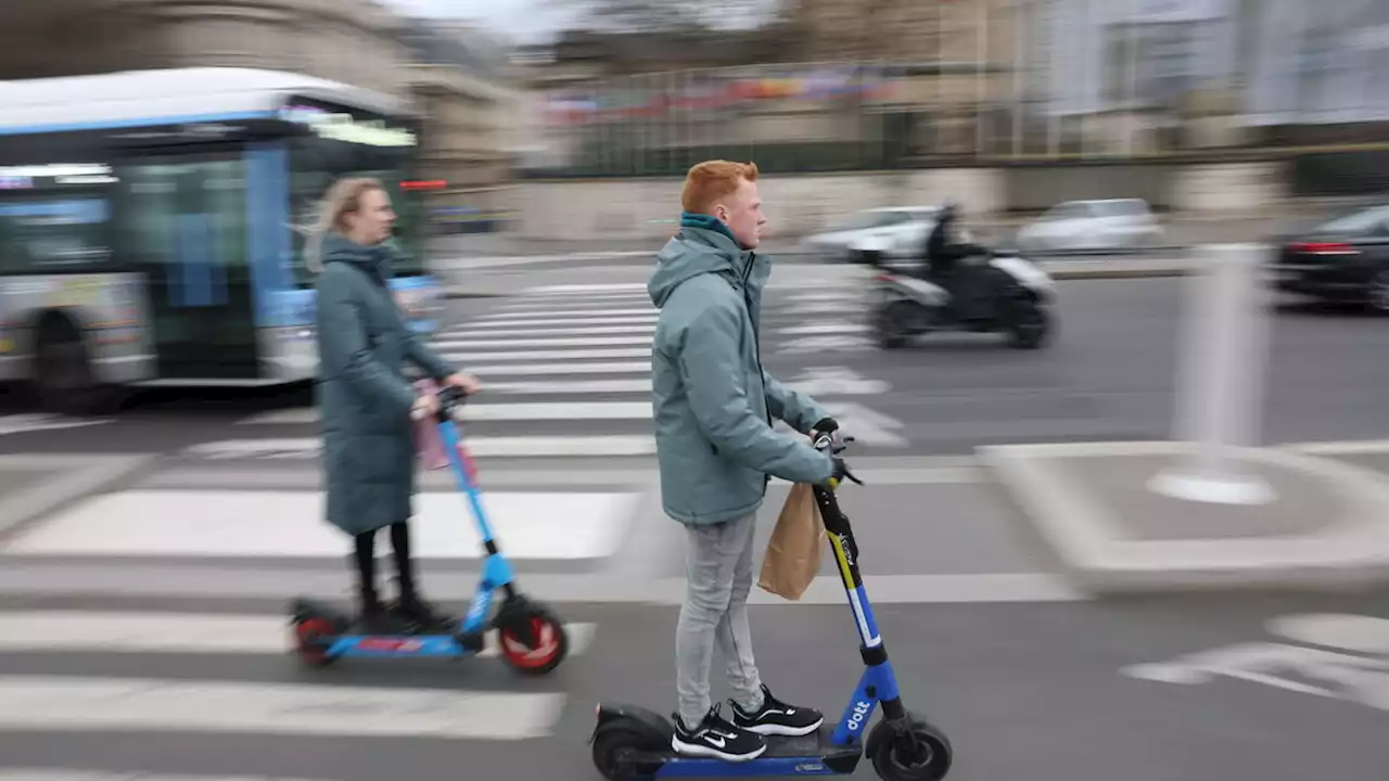 La grève dans les transports à Paris, argument de « campagne » des opérateurs de trottinettes électriques