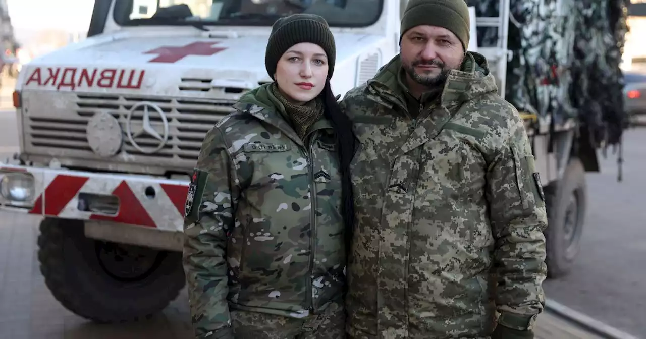 Sur le front en Ukraine, des familles qui servent ensemble