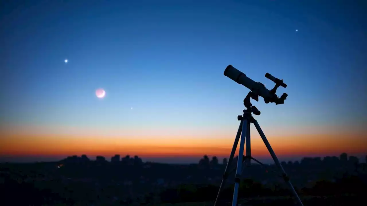 5 planets and a crescent moon are about to line up in the night sky. Here's how to watch.