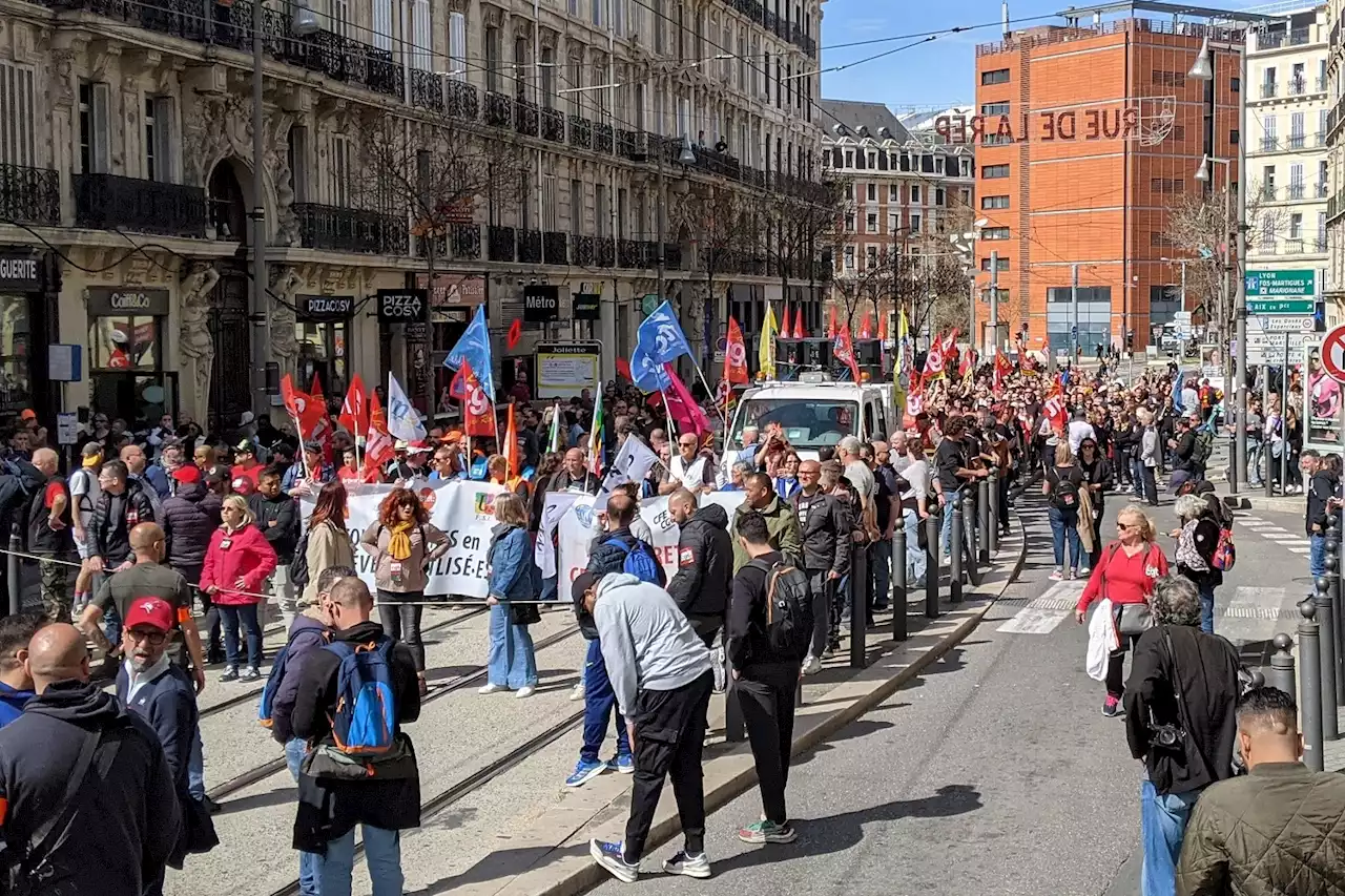 Entre 16 000 et 280 000 manifestants à Marseille contre la réforme des retraites