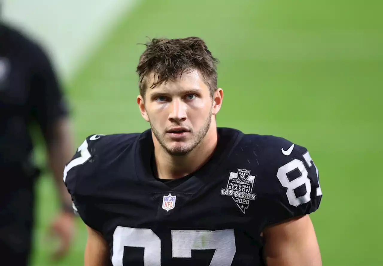 Former Raiders tight end Foster Moreau to step away from football after blood cancer diagnosis