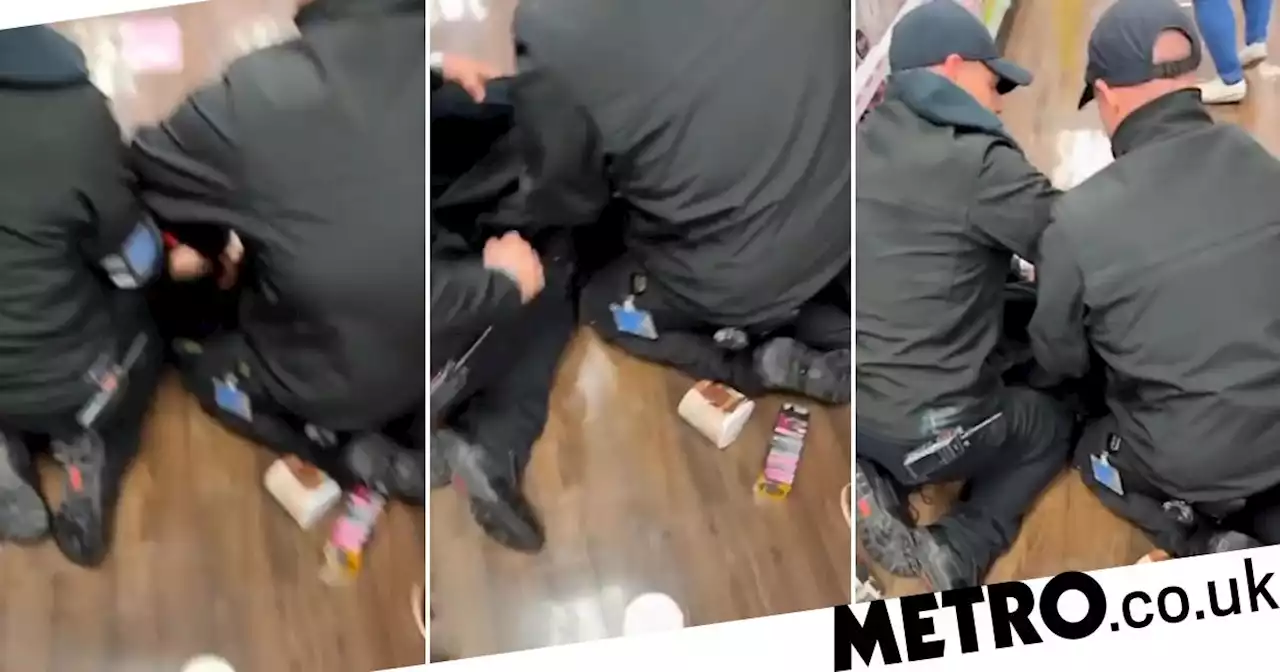 Black boy kneeled on and handcuffed 'while buying shampoo in Superdrug'