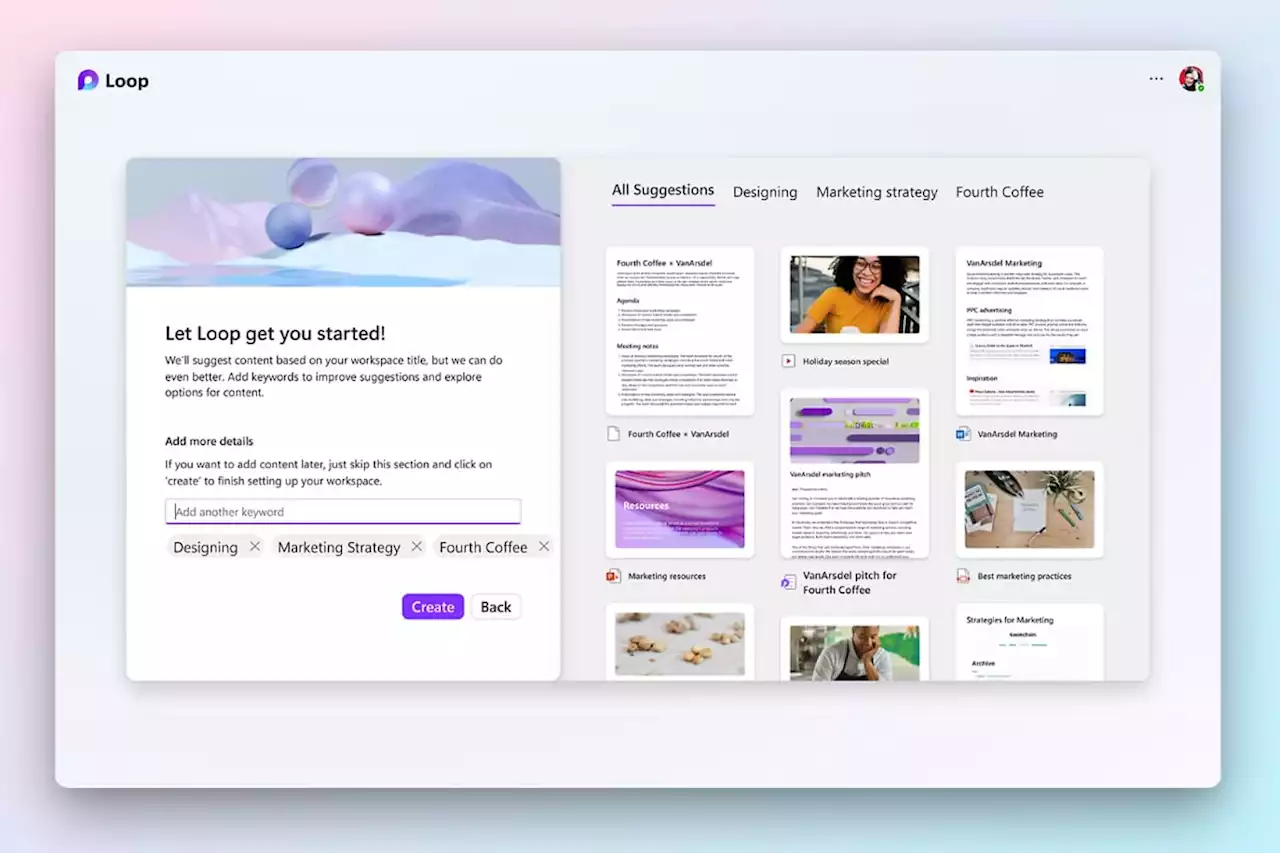 Microsoft launches first public preview of collaborative work app Loop