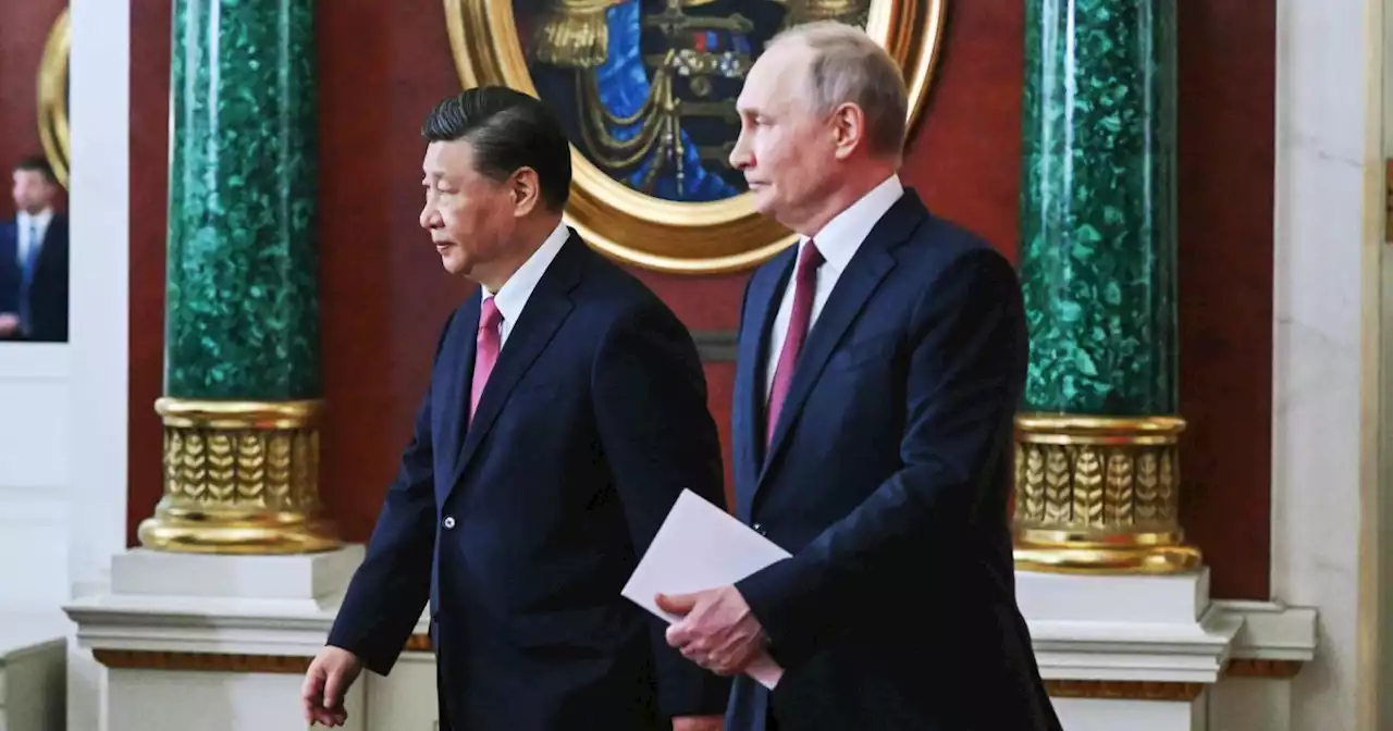 China's drive for a new global order leaves Putin in the back seat