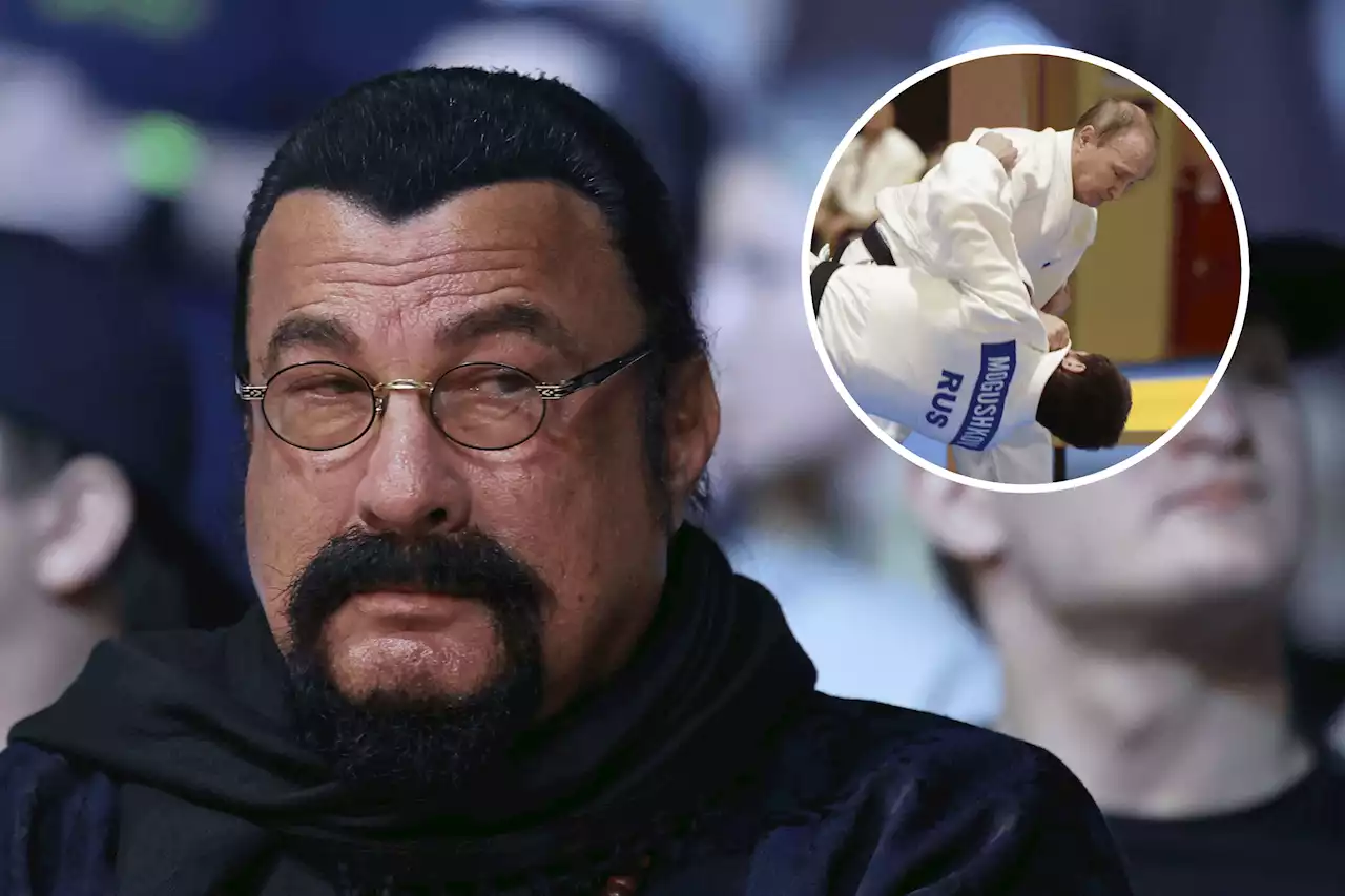 Steven Seagal opens center to teach Russian military recruits martial arts