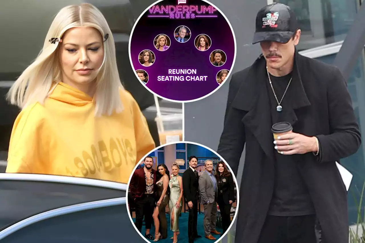 ‘Vanderpump Rules’ reunion seating charts revealed amid Scandoval