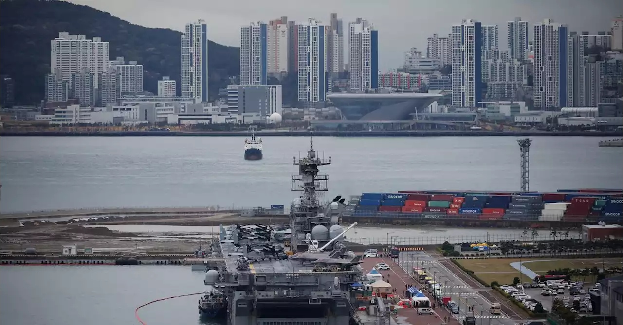 US amphibious assault ship joins drills in South Korea