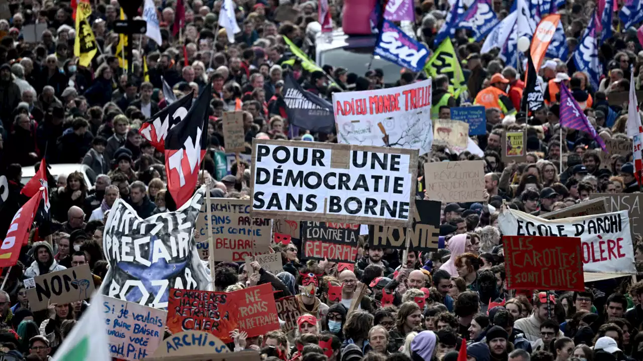 Réformes des retraites: une journée de mobilisation d'ampleur dans toute la France