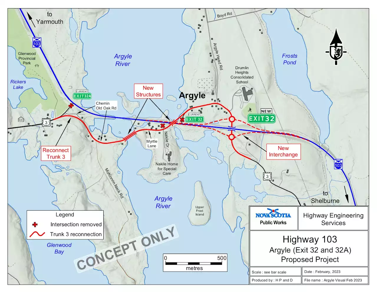 Proposed plan released for problematic section of Highway 103 in Yarmouth County | SaltWire