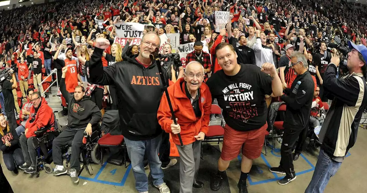 San Diego State's first family of fandom doesn't take Aztecs' success for granted