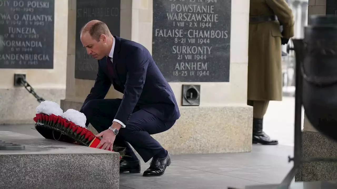 Prince William's visit to Poland shows he is pitched as a global statesman