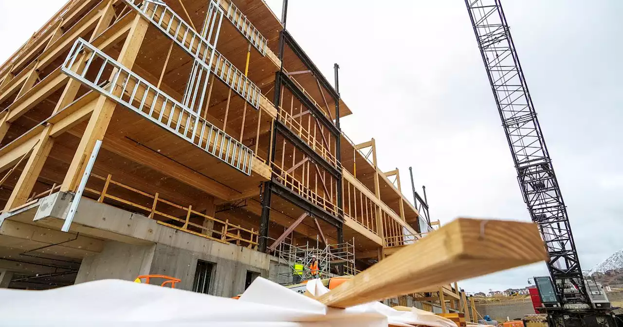 When wood is good: Utah’s first mass-timber office building rises in Draper