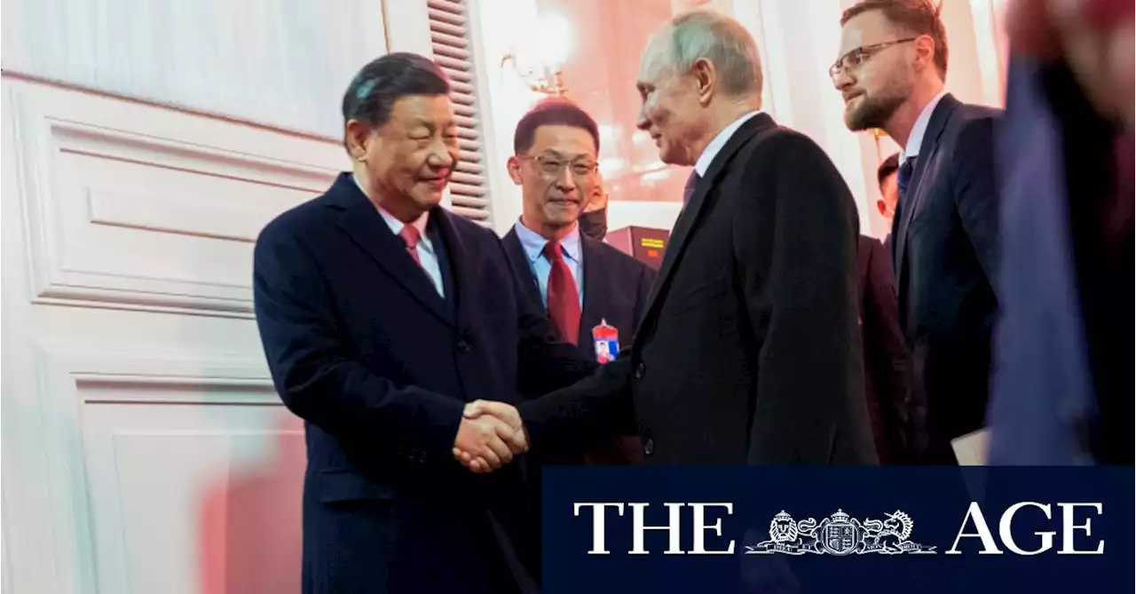 As Xi and Putin bid farewell in Moscow, Russia unleashed missiles on Ukraine