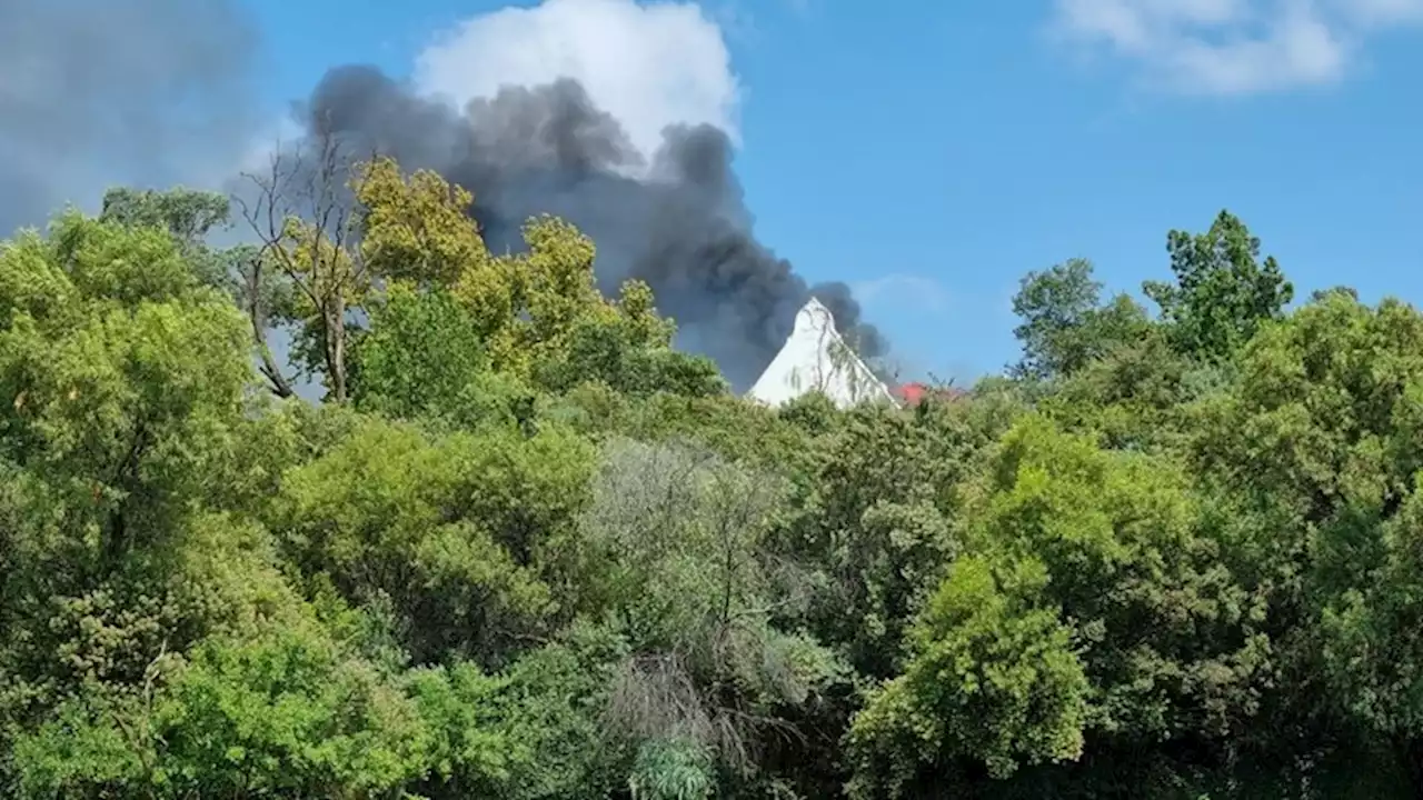 WATCH: Free State Premier Mxolisi Dukwana's official residence on fire | The Citizen