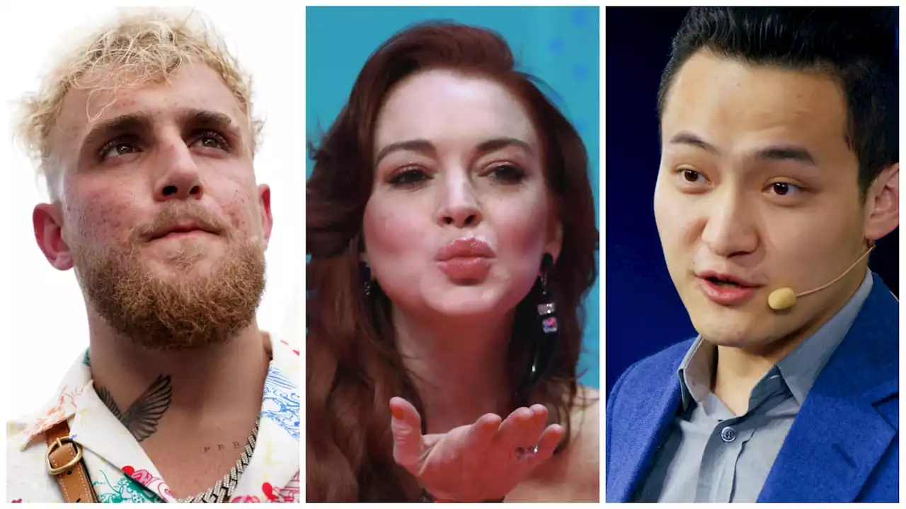 Jake Paul, Lindsay Lohan Ensnared in Probe of Flashy Crypto Mogul