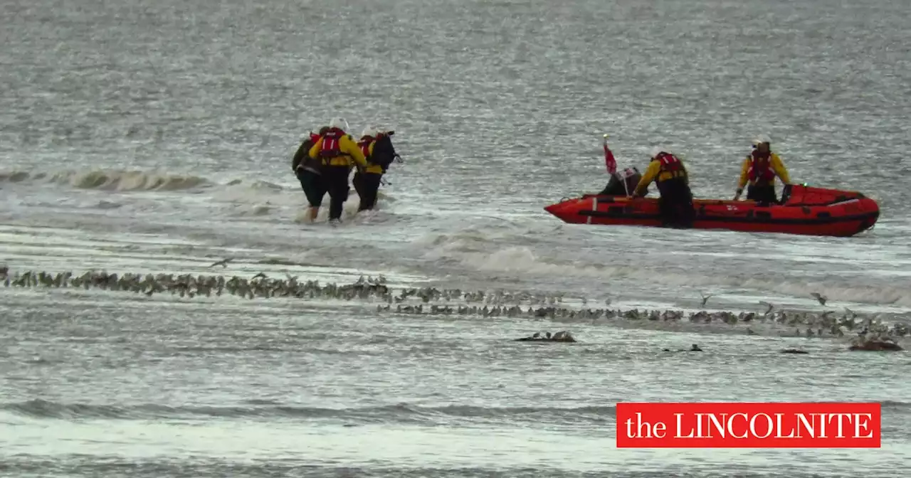 RNLI's Cleethorpes beach warning after rescuing stranded man